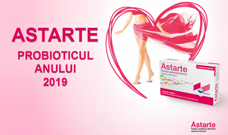 Astarte – Probioticul anului 2019, prezent în România
